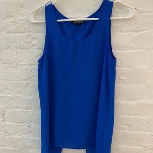 Express Royal Blue Tank Top